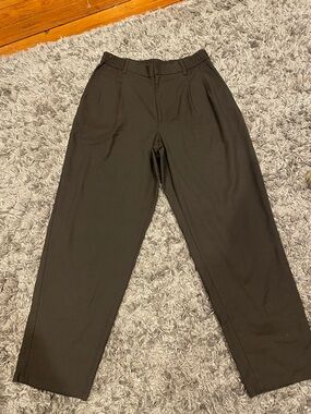 Gucci Men's Dark Brown Relaxed Tailored Pants